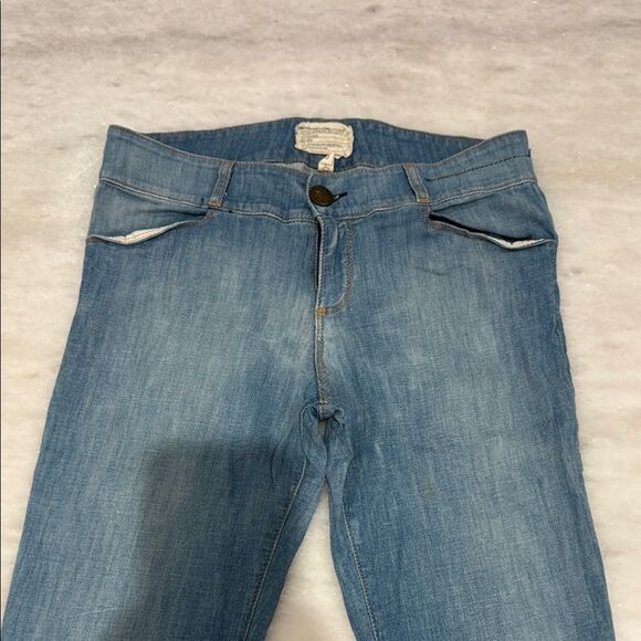 CURRENT/ELLIOTT The Legging Light Weight Fade Blue Denim  Skinny Ankle Jeans 28 - Picture 10 of 13